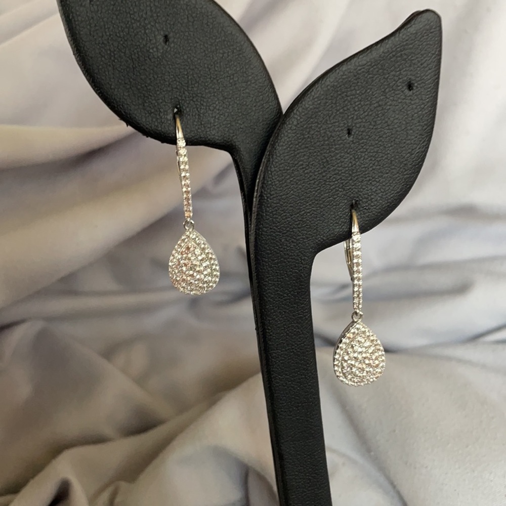 JTV Teardrop Dangle Earrings